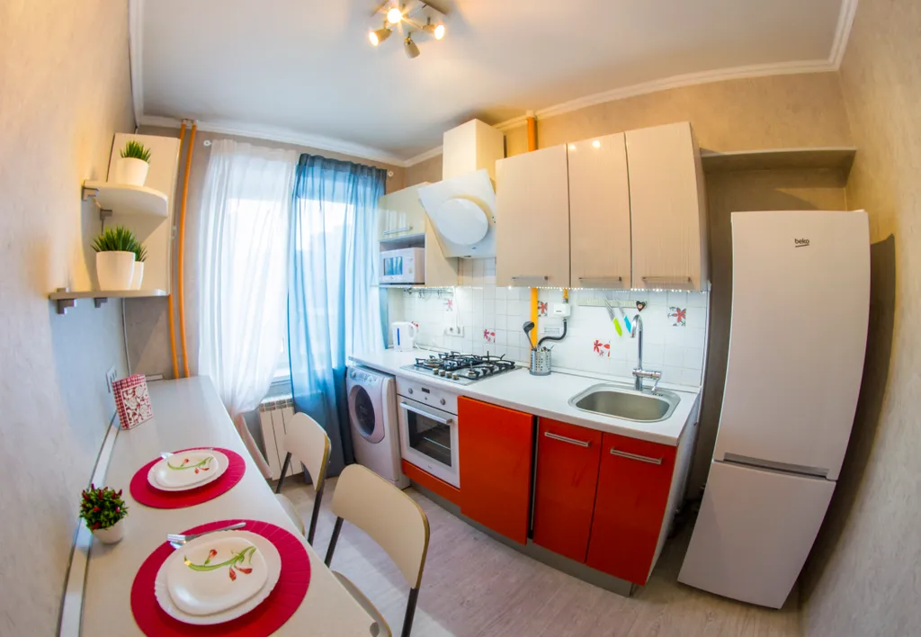 Квартира Уютная квартира с подсветкой рядом с парком — Омск