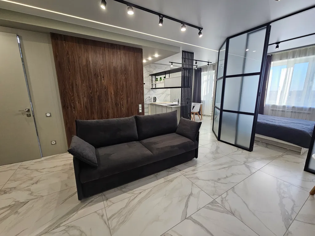 Потрясающая, современная квартира с элементами лофт у жд вокзала