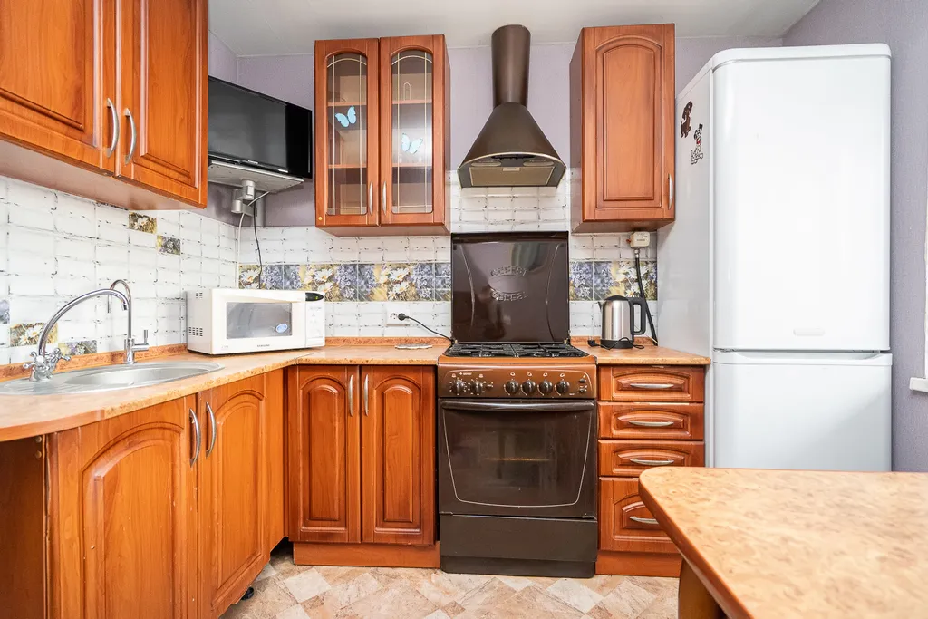 Трехкомнатная квартира с видом на реку Свислочь