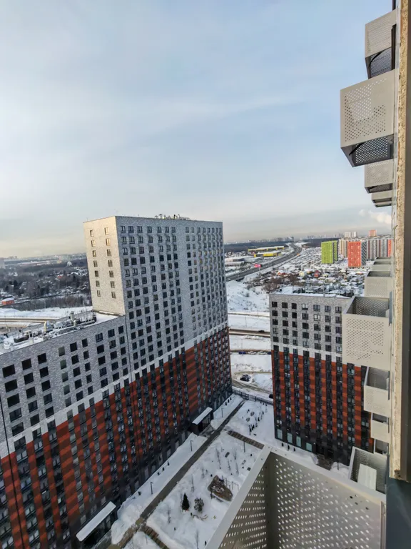 Элегантная студия с видом на закат с 23 этажа в ЖК Восточное Бутово