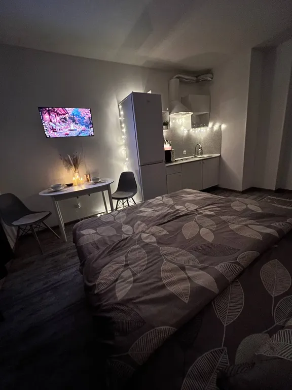 Комфортная студия в спокойных тонах у метро Девяткино