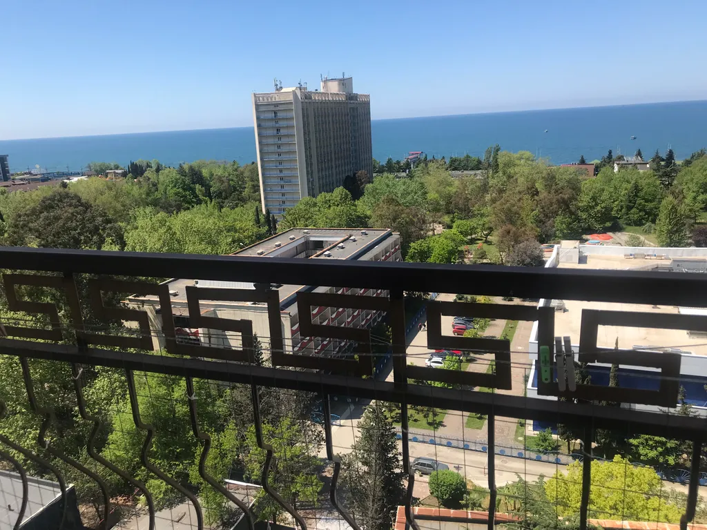 Квартира Квартира Панорамный вид на море, первая береговая — Адлер