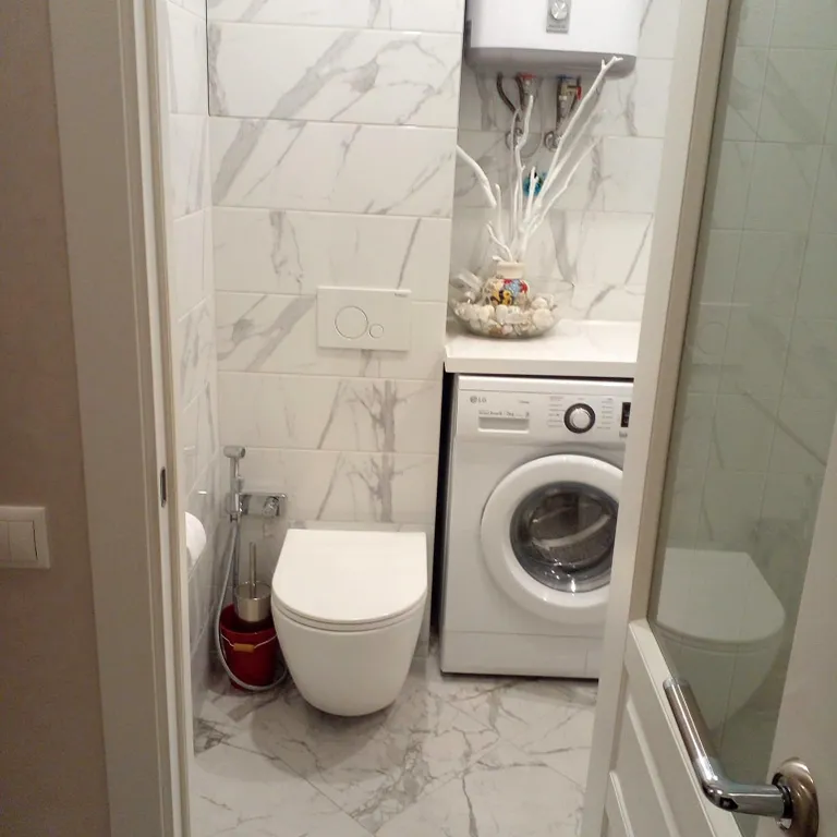 Квартира со свежим ремонтом рядом с морем