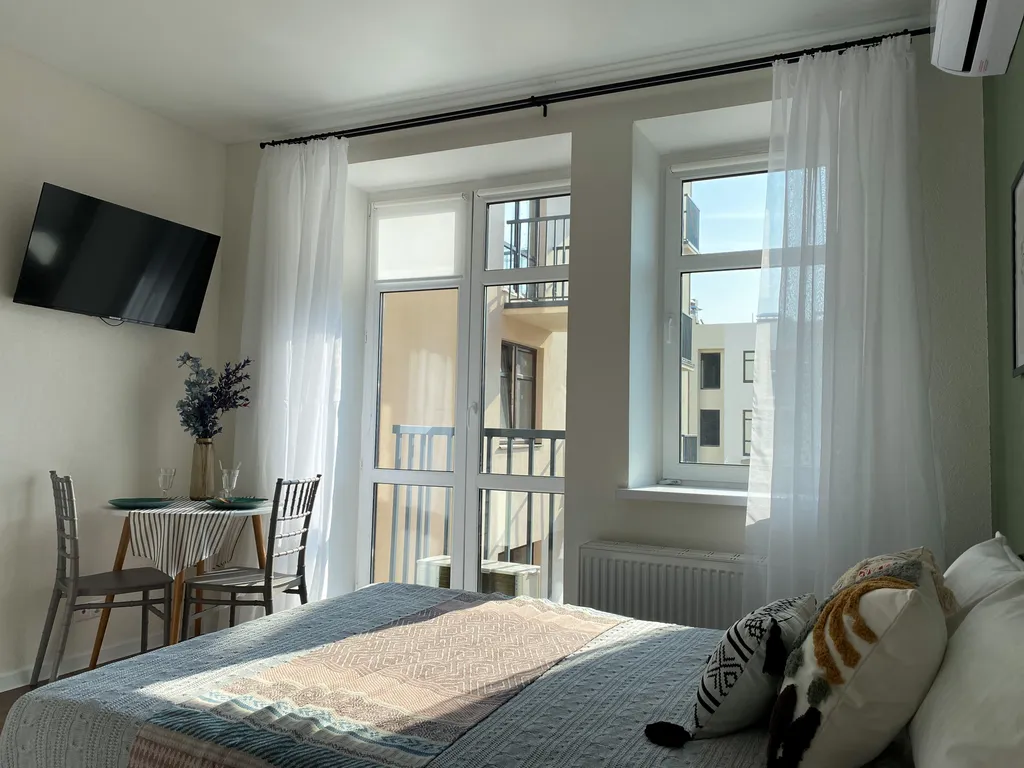 Квартира Квартира Дизайнерская Студия Апарт-Комфорт Green в Новом ЖК Сердце Ярославля — Ярославль