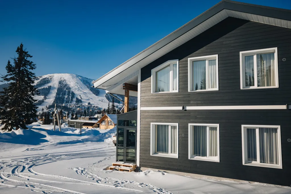 Новый элитный коттедж у склонов