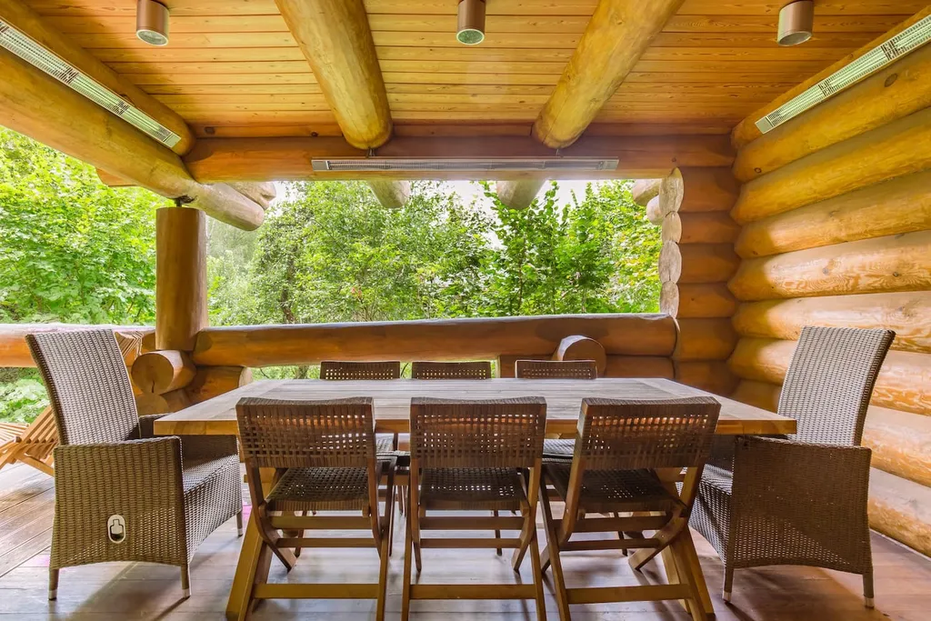 Стильное эко-шале с комфортом 5 звезд