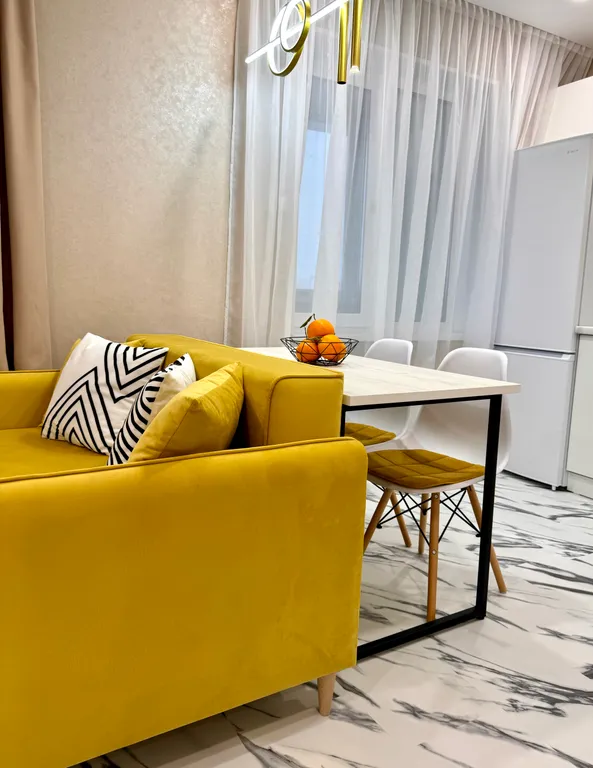 Светлая и уютная новая студия