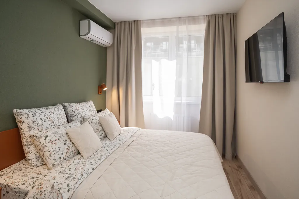 Квартира Уютная двухкомнатная квартира, вид на море с территории ЖК — Адлер