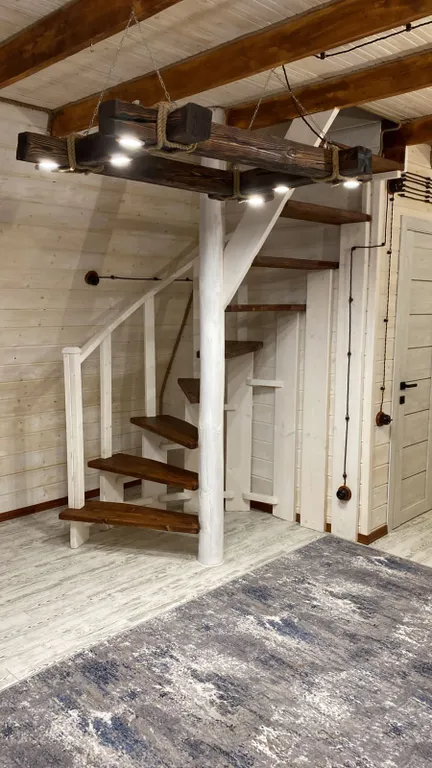 А-Frame домик с видом на гору Чегет