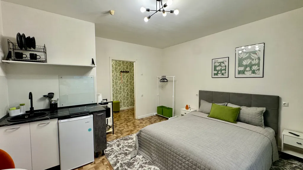 Квартира Квартира Стильная студия в микрорайоне Покровский — Красноярск