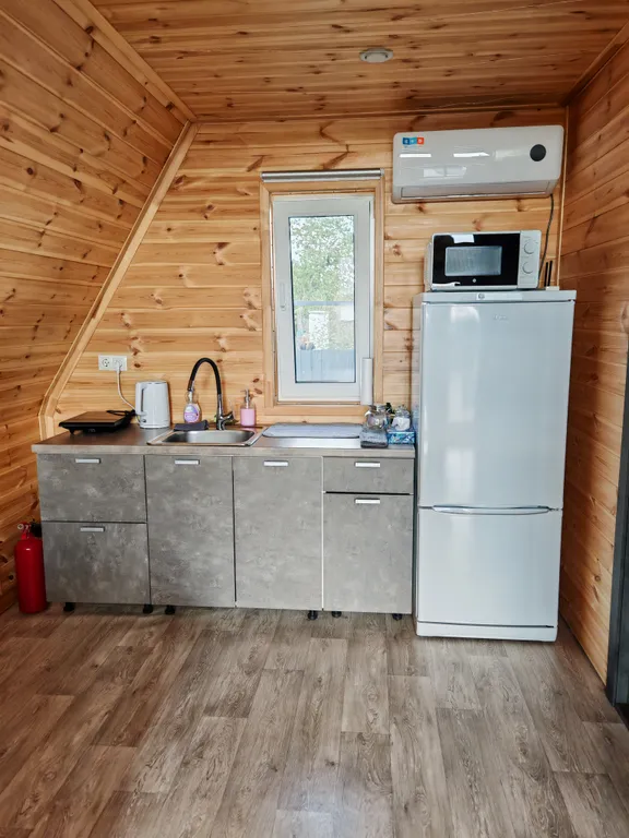 Дом с баней и чаном