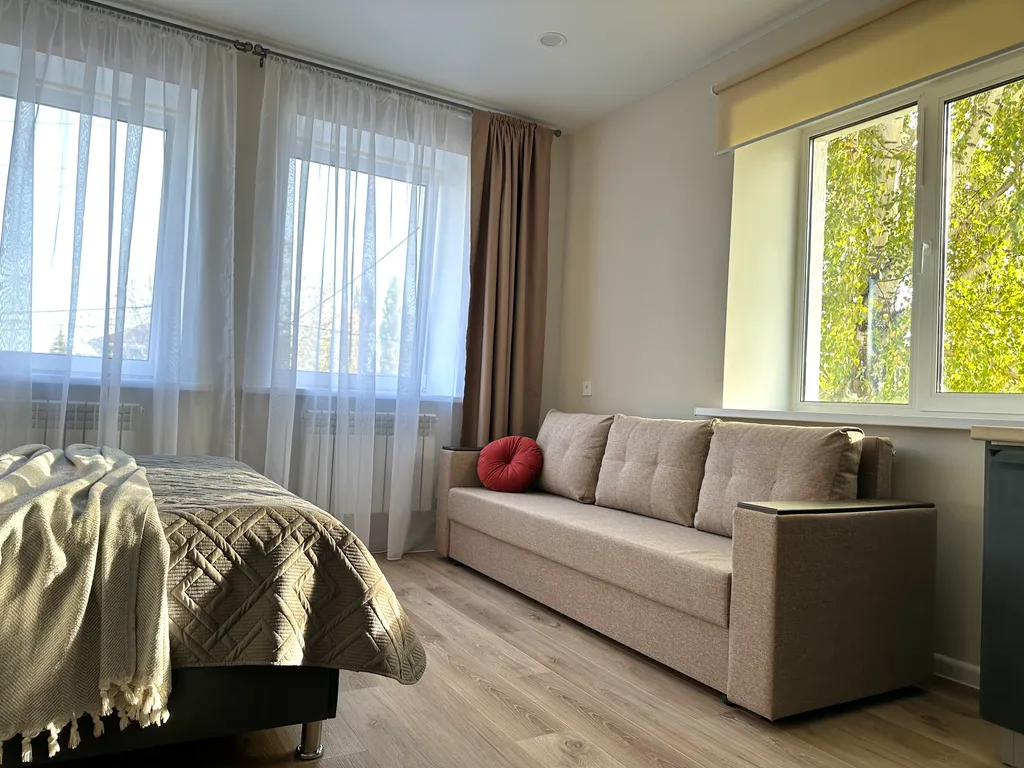 Квартира Квартира Студия в частном доме + парковка. 10 мин. до АК Барс Стадиона — Казань