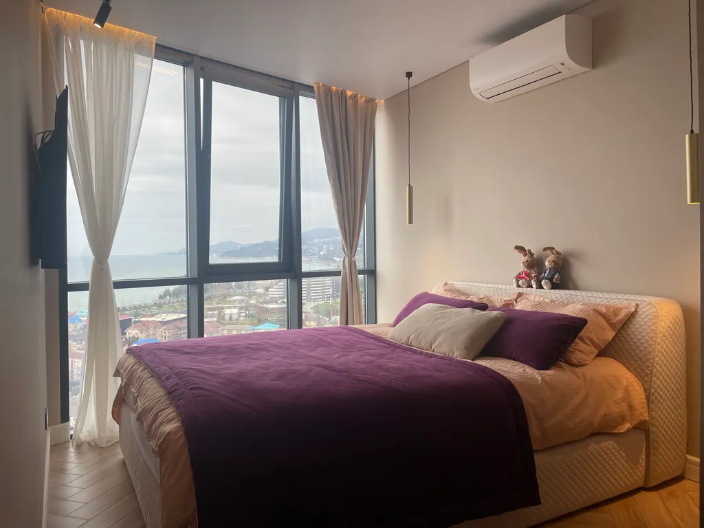 100 метров над уровнем моря (сторона Сочи)