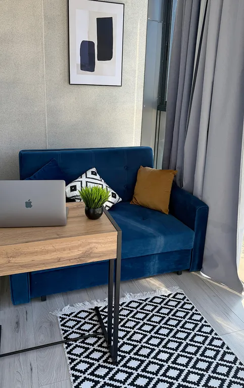 Квартира Квартира Уютная светлая студия с панорамным видом — Светлогорск