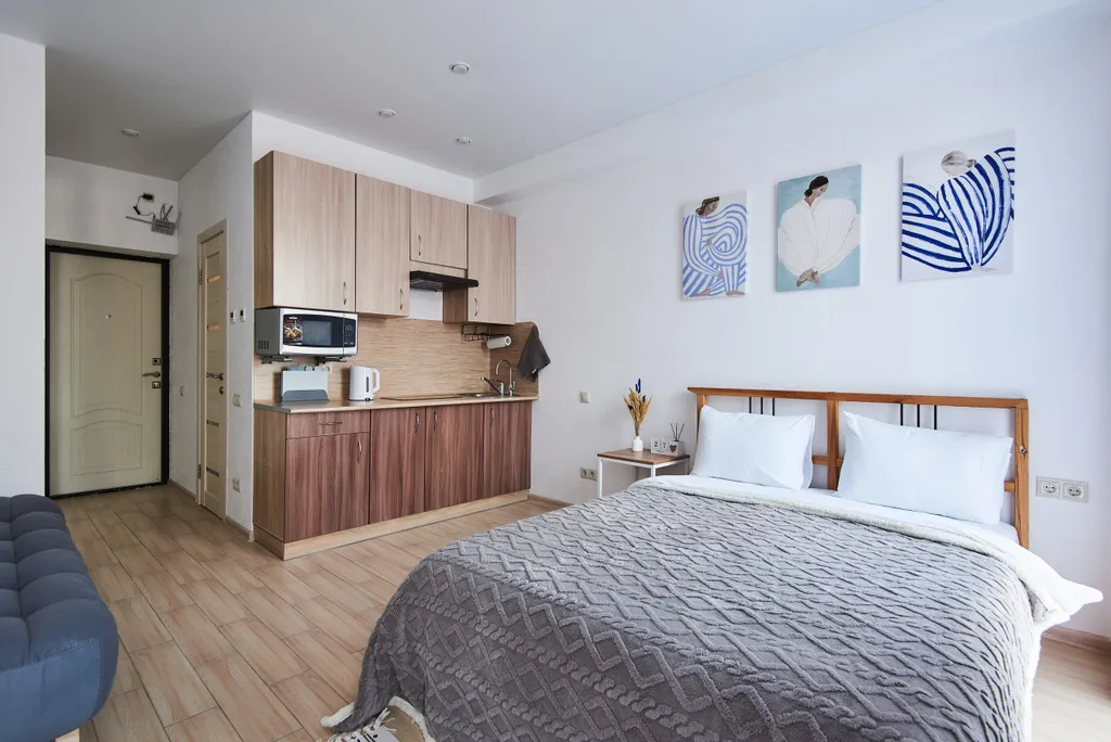 Квартира Квартира Милая студия на Цветочной — Сириус