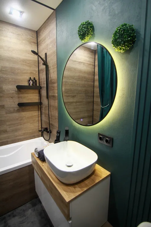 Стильная студия с панорамным видом