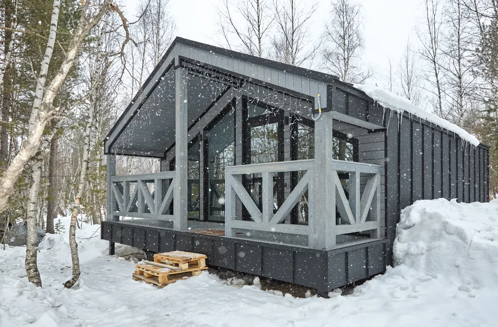 Уютный домик с видом на горы