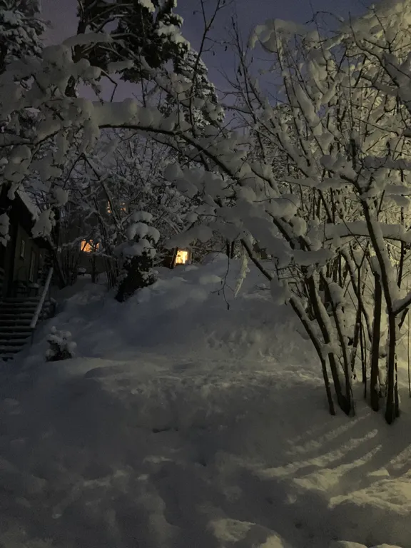 Уютный теплый дом в живописном месте