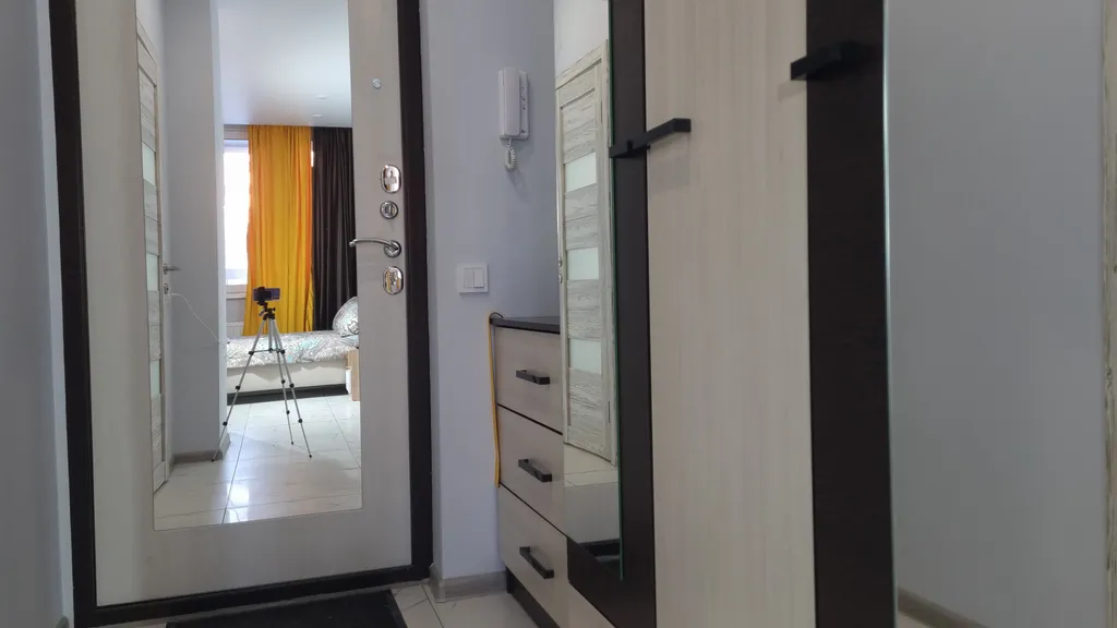 Студия с балконом