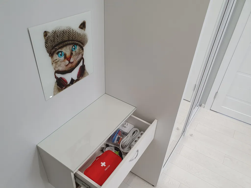 В центре - чистая и светлая