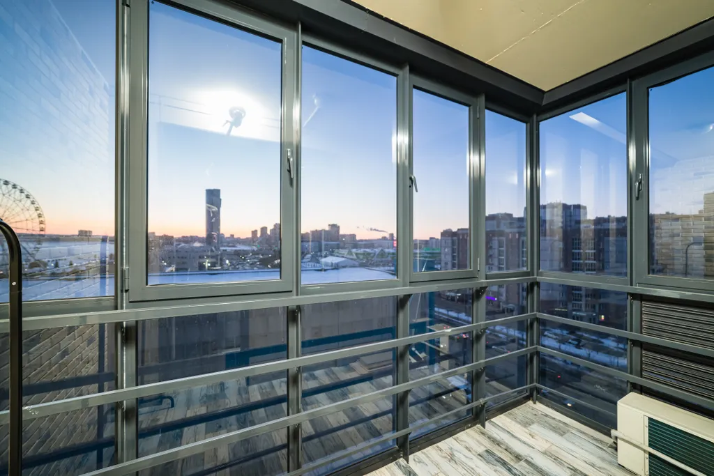 Комфортная Евростудия  у Ривьеры с видом на реку и Кремль