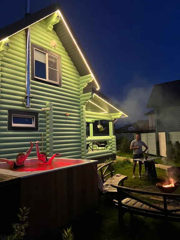 Коттедж с сауной в Сорочанах