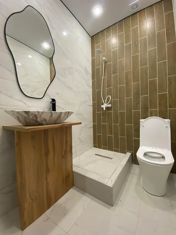 Квартира Апартаменты Люкс с кухней и балконом  с видом на море — Анапа