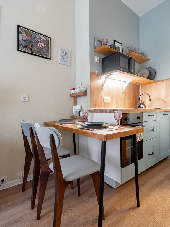 Квартира Дизайнерская квартира-студия — Колпино