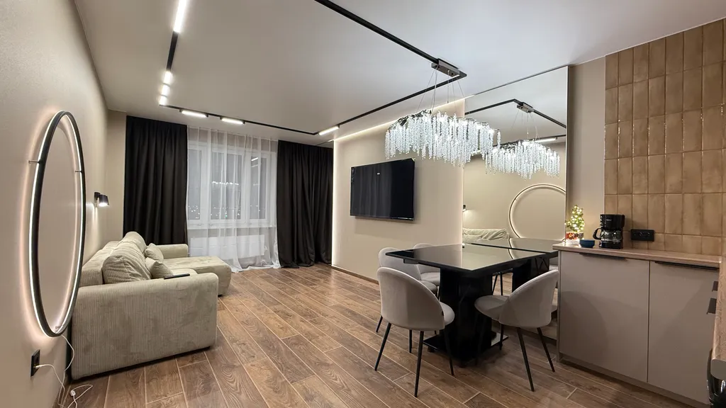 Стильная квартира с дизайнерским ремонтом