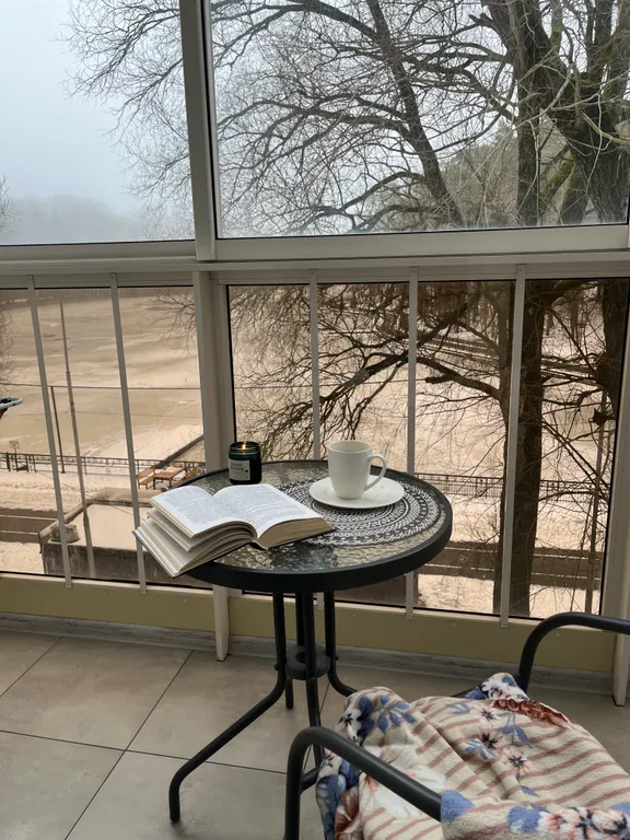 Уютная квартира в центре с видом на озеро