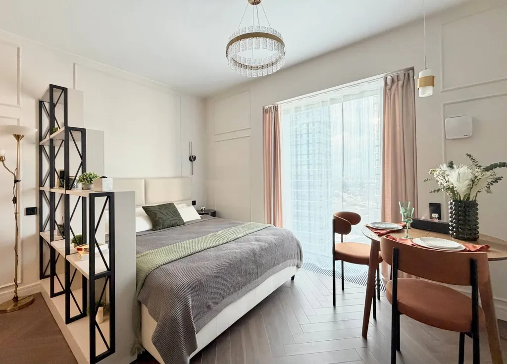 Квартира Квартира Комфортная студия в ЖК City Bay — Москва