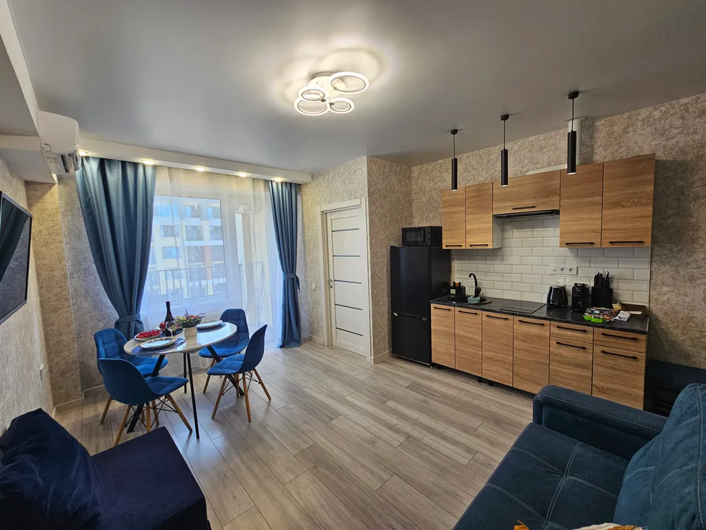 Уютная квартира с видом на море и горы