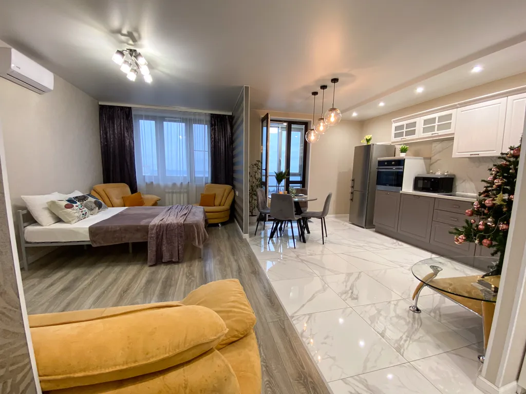 Апартамент с видом на Волгу