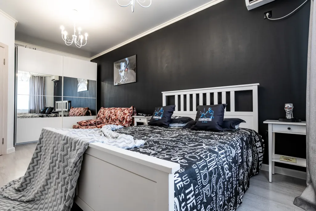 Квартира Просторная и стильная квартира в духе Terminator — Краснодар