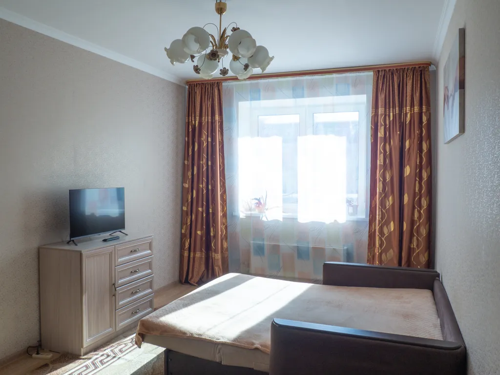 Просторная светлая двухкомнатная квартира в современном доме — аренда посуточно в Клин