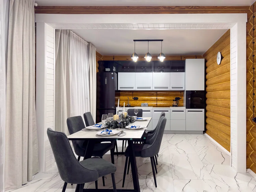 Дом с баней на берегу Москвы реки