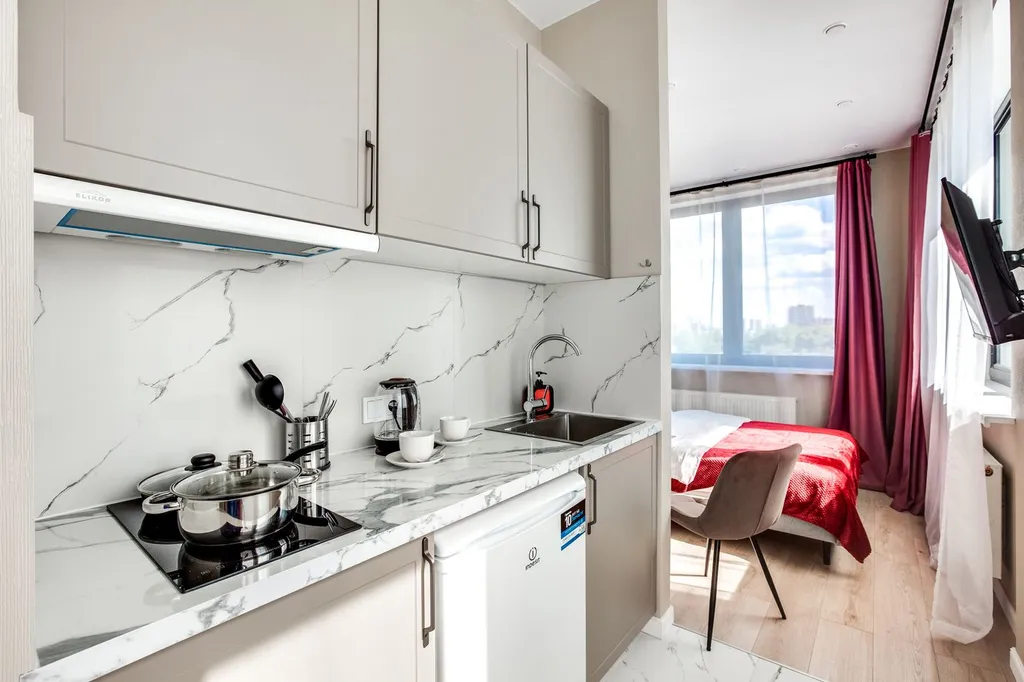 Квартира Квартира Уютная студия возле метро Кунцевская — Москва