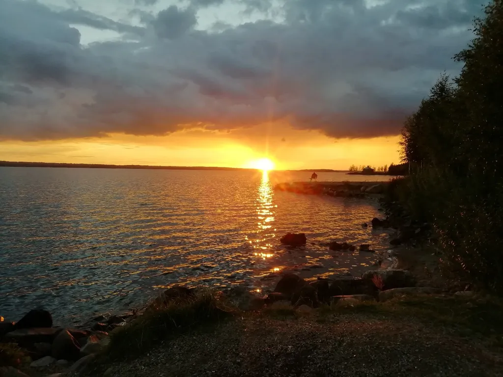 Гостевой домик на берегу озера Волго