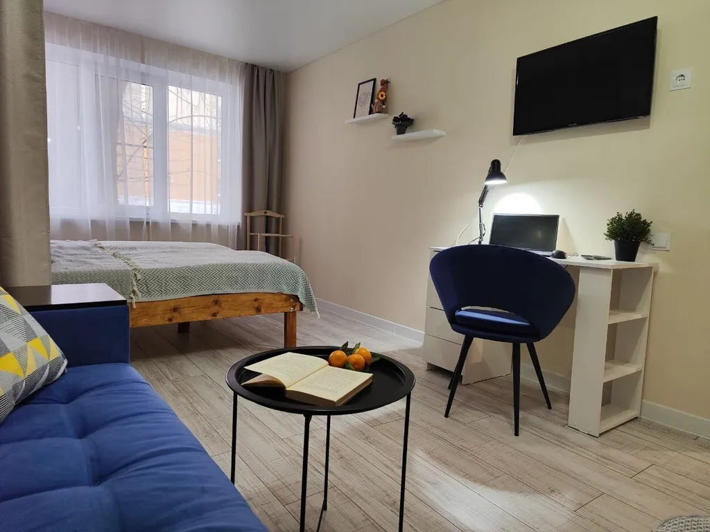 Безопасная квартира в центре города с удобным заездом с трассы