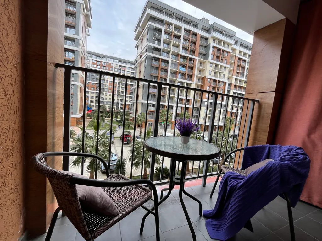 Уютная студия у моря Лаванда