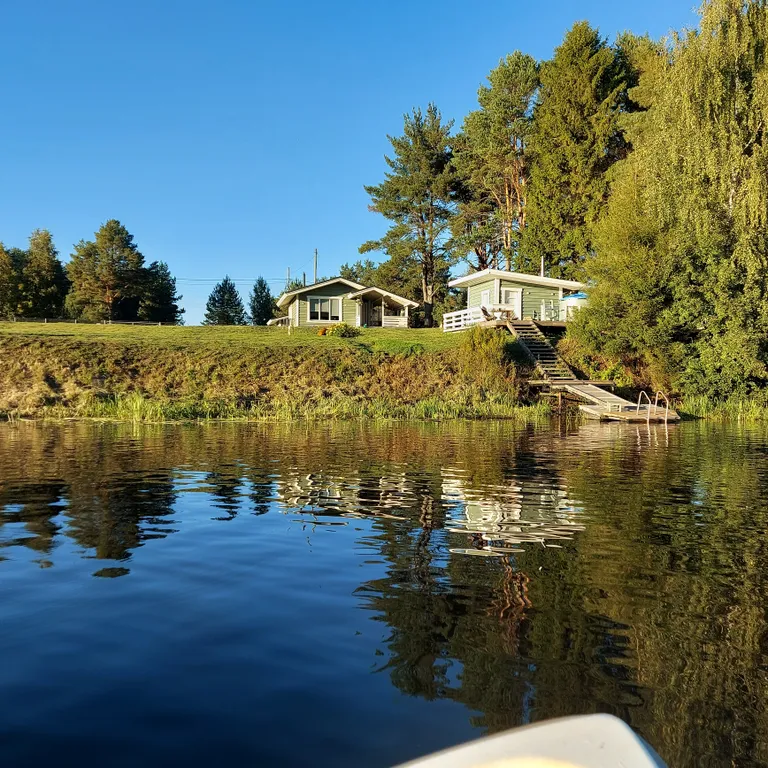 Коттедж Дом в Карелии с видом на реку — Нурмойла