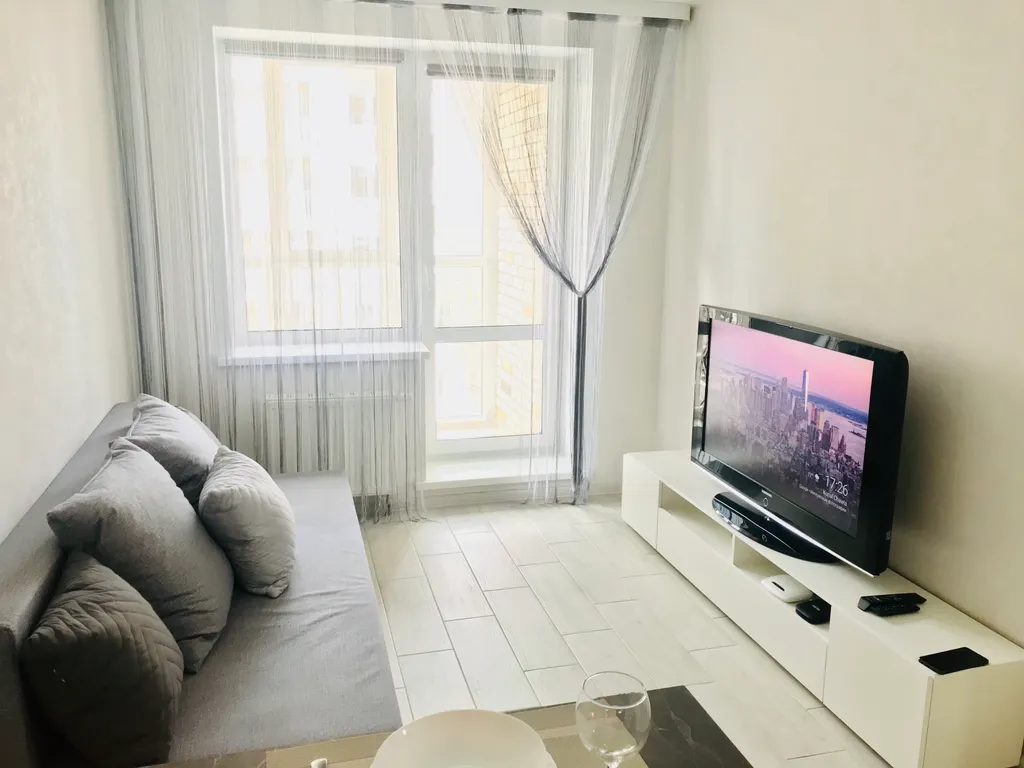 На высоте, новая квартира после ремонта