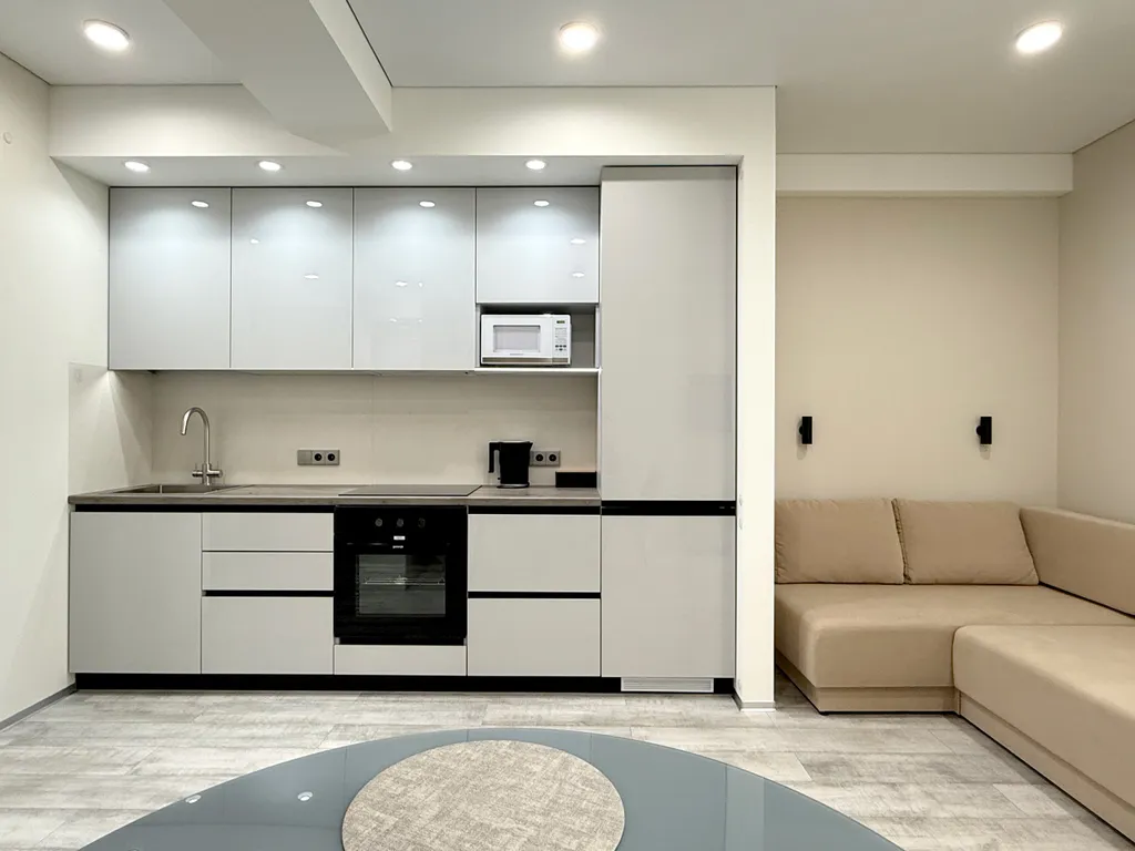 Квартира-студия с дизайнерским ремонтом