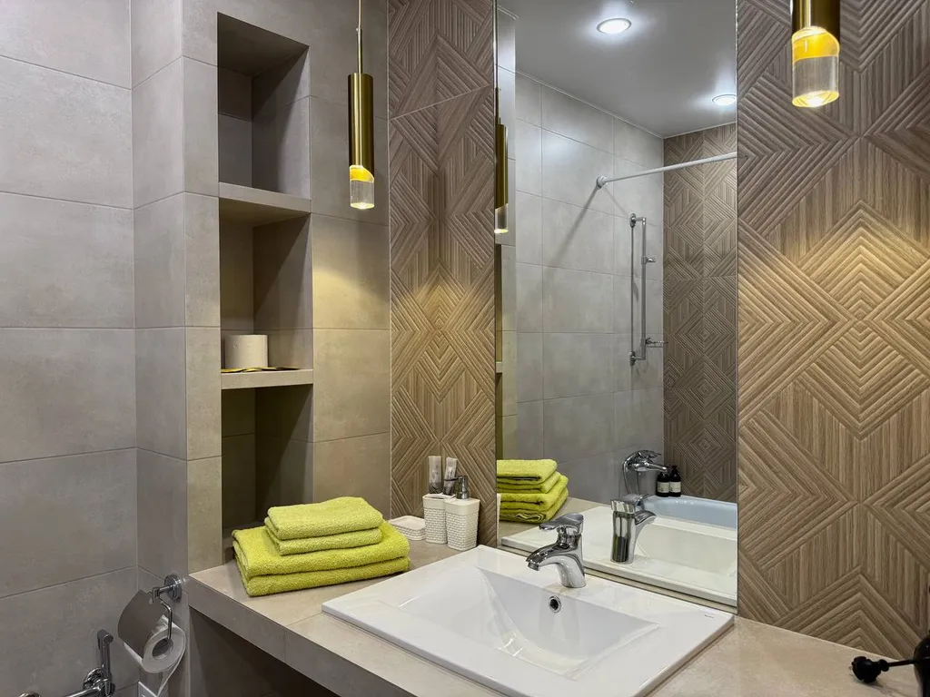 Апартаменты аврора, закрытая парковка, новый ремонт