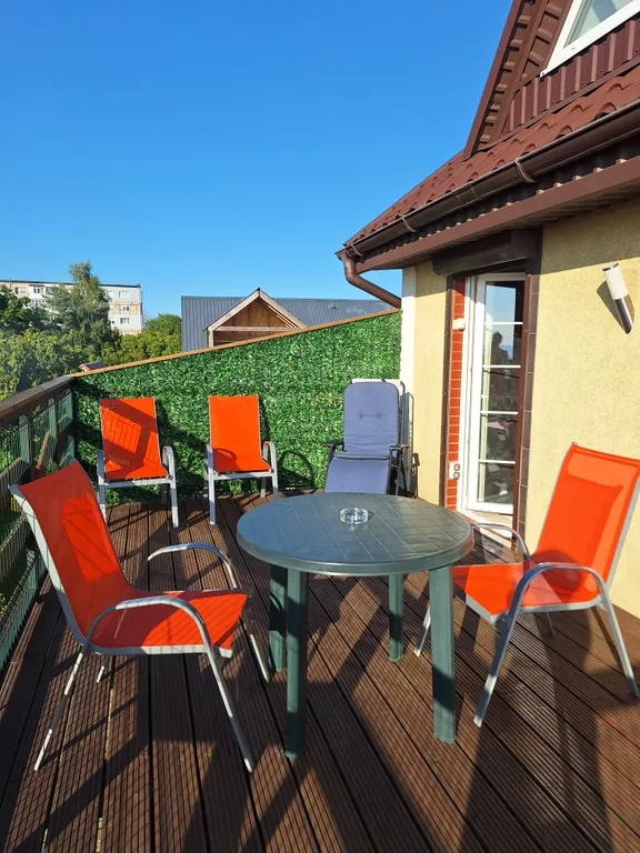 Sunsethouse - апартамент №2 с большой террасой с видом на море