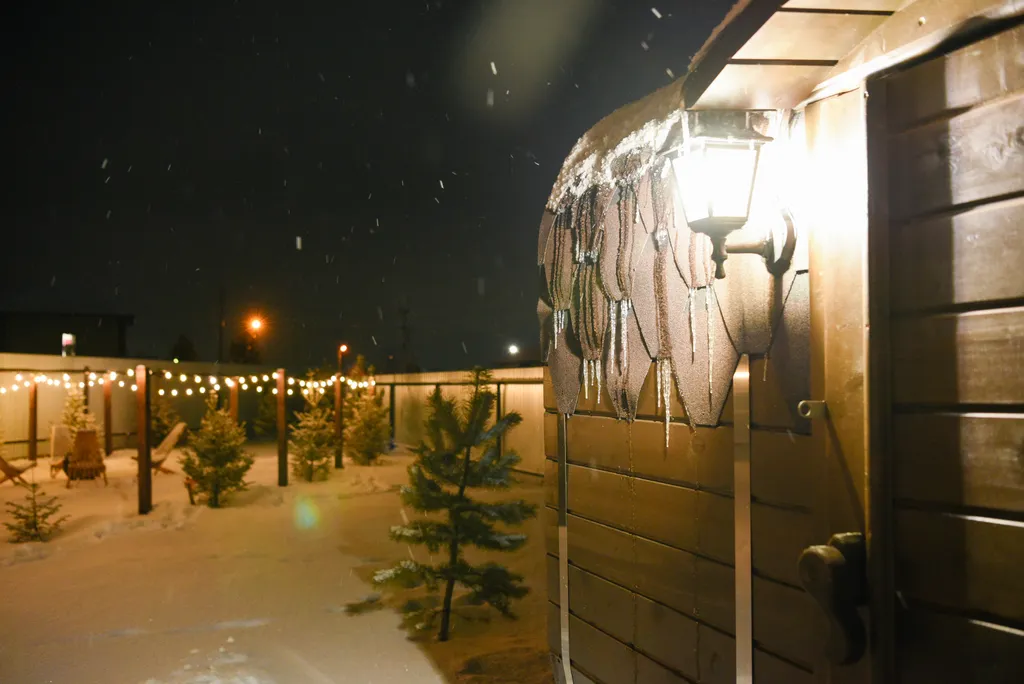 Уютный дом с баней и чаном