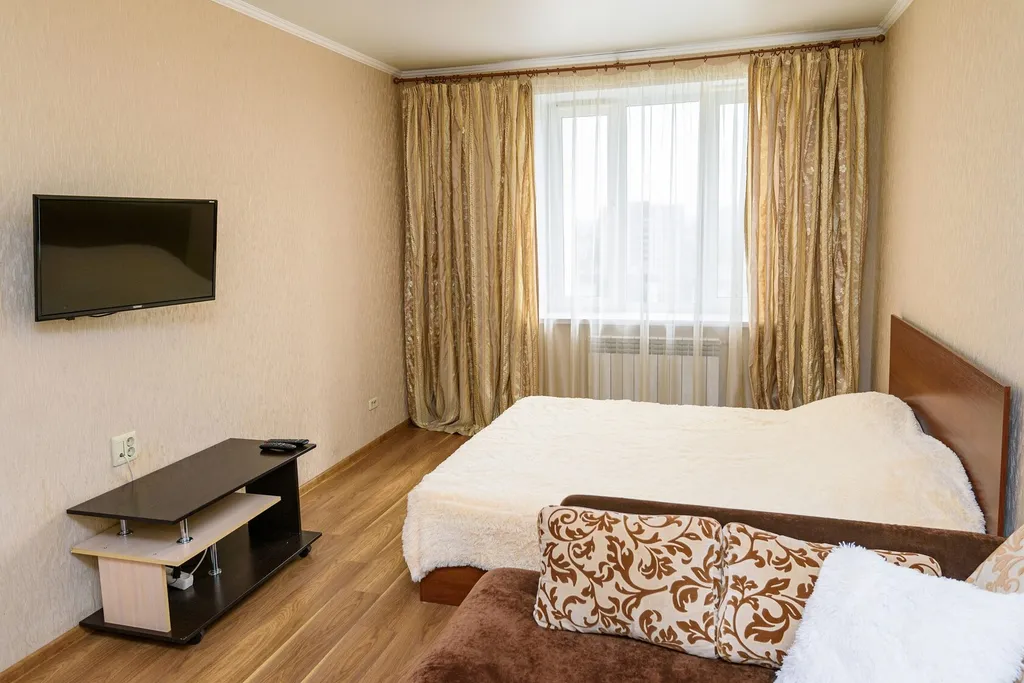 Просторная современная 1-комнатная квартира в центре