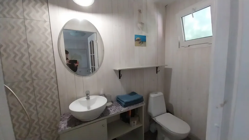 Домик с удобствами и кухней Персиковая поляна