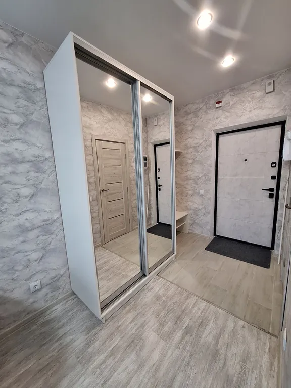 Квартира-студия с новым ремонтом