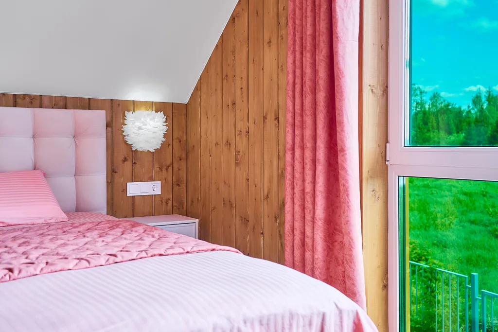 Коттедж Барнхаус с баней, видом на лес — Истра